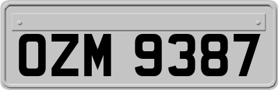 OZM9387