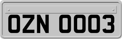 OZN0003