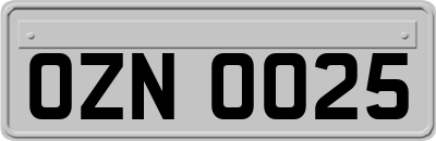 OZN0025
