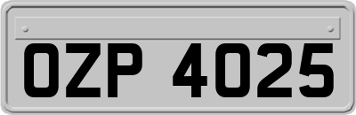 OZP4025
