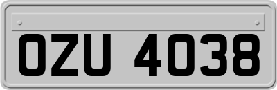 OZU4038