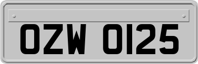 OZW0125