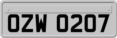 OZW0207