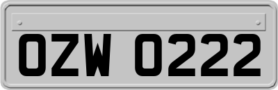 OZW0222