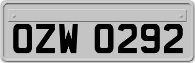 OZW0292