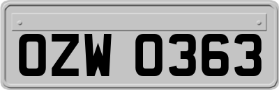 OZW0363