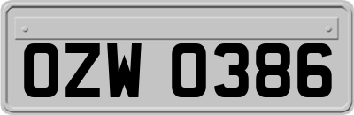 OZW0386