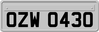 OZW0430