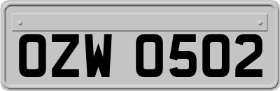 OZW0502