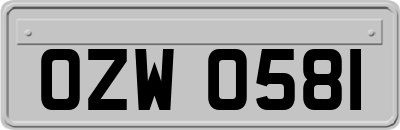 OZW0581