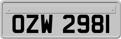 OZW2981