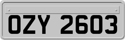 OZY2603
