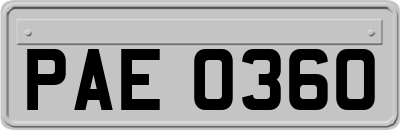 PAE0360
