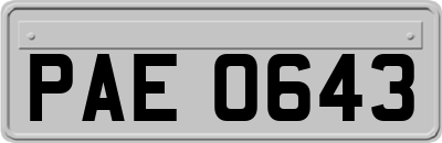 PAE0643