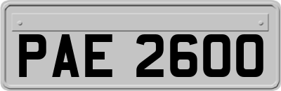 PAE2600