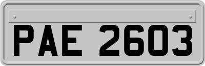PAE2603