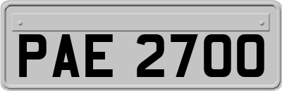 PAE2700