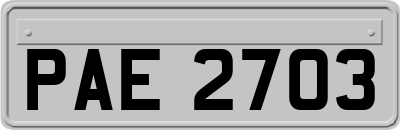 PAE2703