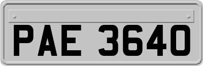 PAE3640