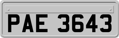 PAE3643