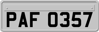 PAF0357