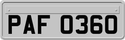 PAF0360