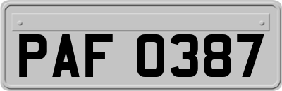 PAF0387
