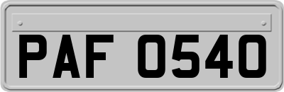 PAF0540