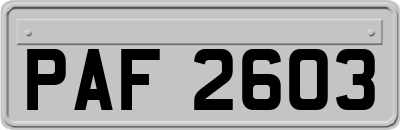 PAF2603