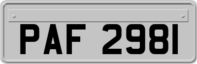 PAF2981