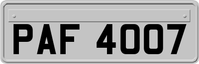 PAF4007