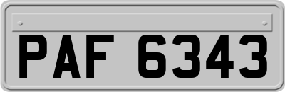 PAF6343