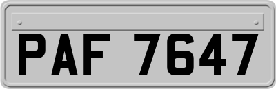 PAF7647