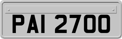 PAI2700