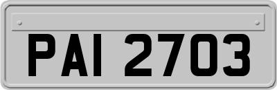 PAI2703