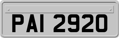 PAI2920