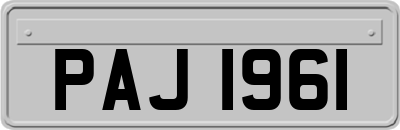 PAJ1961