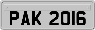 PAK2016