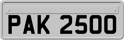 PAK2500