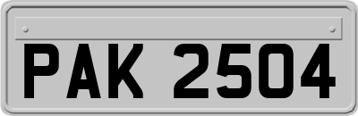 PAK2504