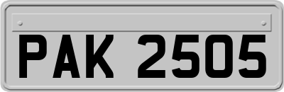 PAK2505