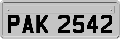 PAK2542
