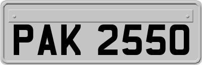 PAK2550
