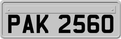 PAK2560