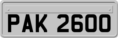 PAK2600