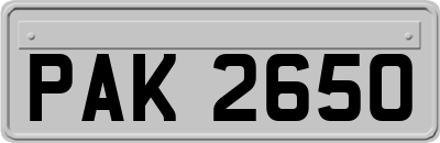 PAK2650