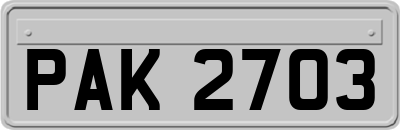 PAK2703
