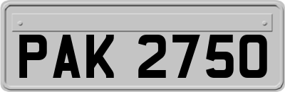 PAK2750