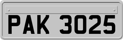 PAK3025