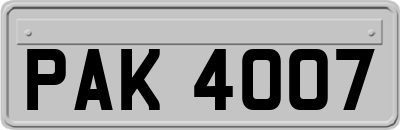 PAK4007